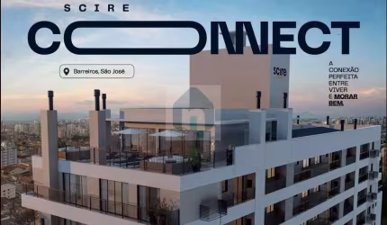 Apartamento a venda, 2 dormitório, Scire Connect, Barreiros São José SC - AP423-225