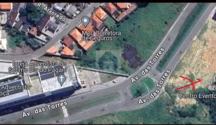 Terreno a venda 1.050,11M² ,Av. das Torres Pagani Palhoça SC - TE333-742
