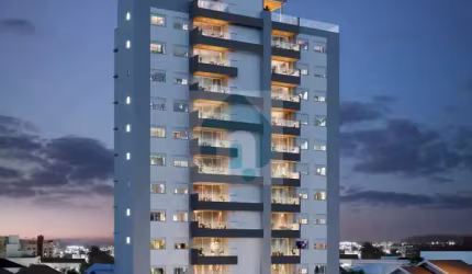 Apartamento com 66,23m², 2 dormitórios (1 suíte) em Barreiros, São José/SC - AP317-398