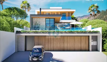 Casa alto padrão 4 dormitórios à venda na Pedra Branca Palhoça SC - CA238-800
