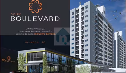 Apartamento à venda, 2 dormitórios Scire Boulevard,ao lado da Pedra Branca Palhoça/SC - AP1361