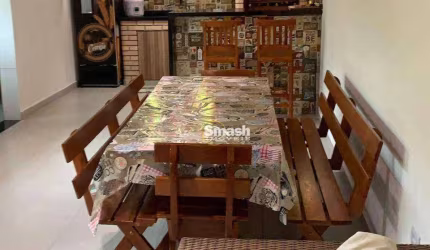 Casa com 2 dormitórios para alugar, 100 m²  - Jardim do Triunfo - Guarulhos/SP