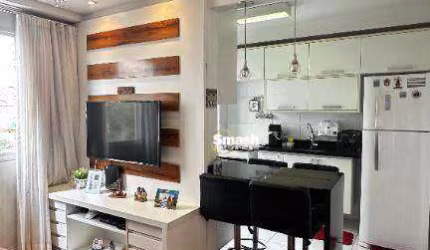 Lindo Apartamento com 43 m², sendo 2 dormitórios, Planejados e 1 Vaga de Garagem  - Condomínio Fatto Sport Faria Lima  - Guarulhos/SP