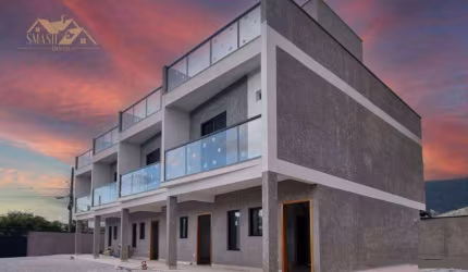 Sobrado com 2 dormitórios à vendas, à partir de 148 m²   Pronto para Morar - Massaguaçu - Caraguatatuba/SP