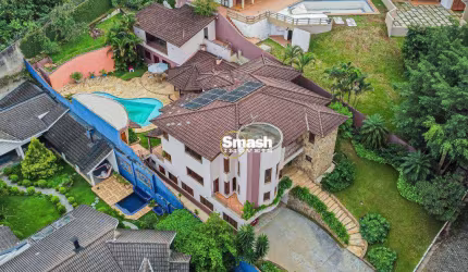 Maravilhosa Casa com 611m², sendo 7 suítes, Lareira, Salão de Jogos, Piscina, Churrasqueira, 10 vagas - Portal dos Gramados - Guarulhos/SP