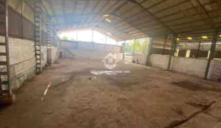 REF 7404- Terreno com galpão. Ótima localização- São Bernardo do Campo