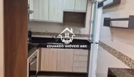 REF 10370- Semi mobiliado. 2 Dormitórios. Ótima localização- Santo André
