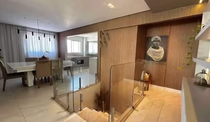Cobertura com 3 dormitórios à venda, 218 m² por R$ 1.300.000,00 - Tupi - Praia Grande/SP