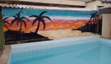 Casa com 2 dormitórios para alugar, 170 m² por R$ 3.500,00/mês - Ocian - Praia Grande/SP