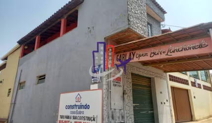 Casa Com Loja  Para Vender com 01 quarto no bairro Tropical em Contagem