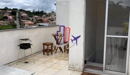 Cobertura Para Vender com 03 quartos no bairro Adeodato em Santa Luzia