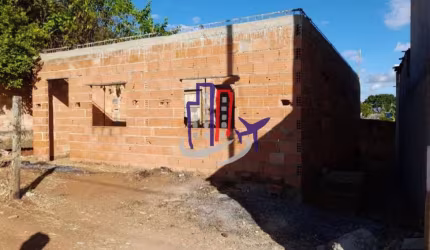 Casa Para Vender com 03 quartos no bairro Fazenda Castro em Ribeirão Das Neves