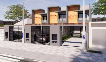 Casa com 3 quartos à venda na Rua Emília Silva Denk, 729, Aventureiro, Joinville, 96 m2 por R$ 549.000