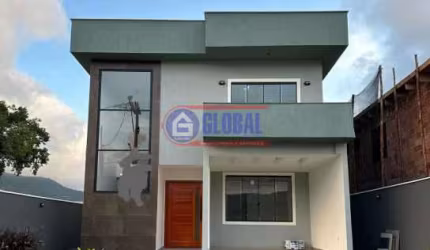 Casa em condomínio fechado com 2 quartos à venda na Estrada Vereador Oldemar Figueiredo, Ubatiba, Maricá, 121 m2 por R$ 550.000