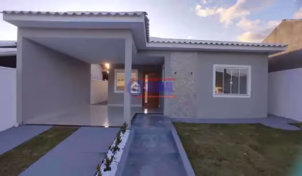 Casa em condomínio fechado com 2 quartos à venda na Estrada Vereador Oldemar Figueiredo, Ubatiba, Maricá, 79 m2 por R$ 450.000