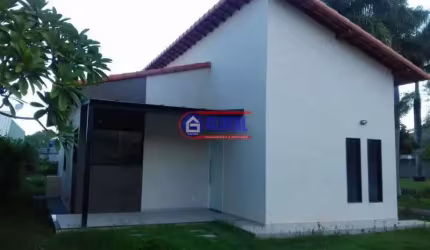 Casa em condomínio fechado com 3 quartos à venda na Rua Doze, São José do Imbassaí, Maricá, 143 m2 por R$ 385.000