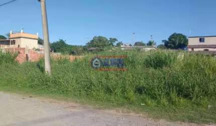 Terreno em condomínio fechado à venda na Rua Um, Caxito, Maricá, 460 m2 por R$ 190.000