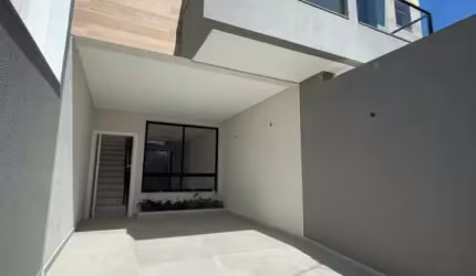 Sobrado de fino acabamento de 3 dormitórios 113m²(área construída)