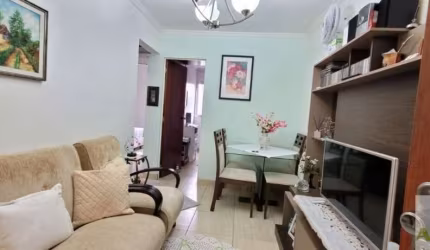 Apartamento com 45 metros com 2 quartos com Garagem coberta
