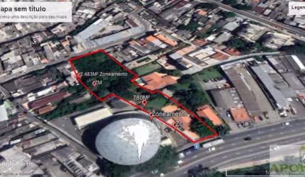 Capão Redondo Próximo Metro 3.498m² Zona Zc e Zm