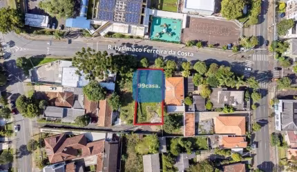 Terreno para alugar, 520 m  - Centro Cívico - Curitiba PR