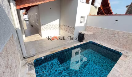 Casa com 3 quartos, Balneário Plataforma, Mongaguá - R$ 399 mil, Cod: 1903