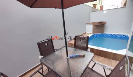 Sobrado de Condomínio com 2 dorms, Vila Atlântica, Mongaguá - R$ 389 mil, Cod: 1604