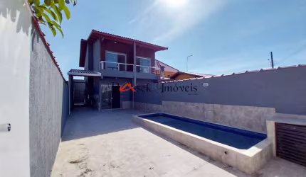 Casa com 2 dorms, Jardim Marabá, Mongaguá - R$ 399 mil, Cod: 2078