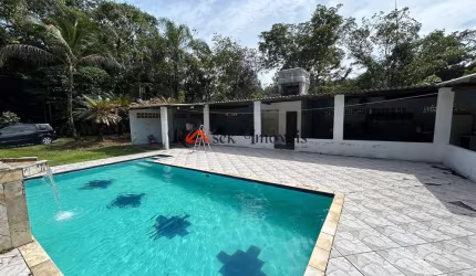 Sítio com 9 quartos, Jardim Coronel, Itanhaém - R$ 850 mil, Cod: 2135