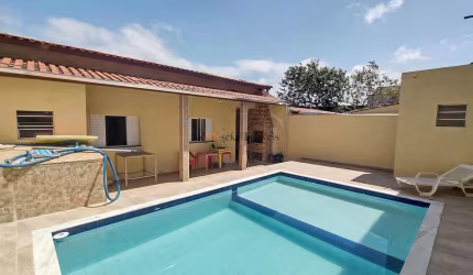 Casa com 2 quartos, Balneário Tupy, Itanhaém - R$ 480 mil, Cod: 640