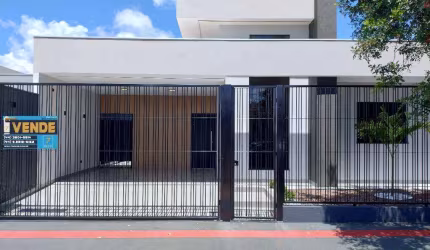 Casa à venda em Maringá, Parque das Laranjeiras, com 3 quartos, com 121 m²