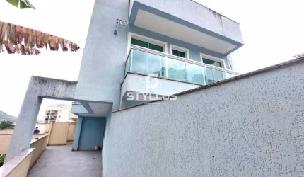 Casa em condomínio fechado com 3 quartos à venda na Rua Radialista Antônio Porto, Freguesia (Jacarepaguá), Rio de Janeiro, 177 m2 por R$ 650.000