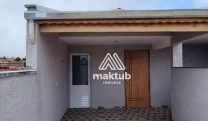 Cobertura com 2 dormitórios  com 1 suíte à venda, 120 m² por R$  - Jardim Stella - Santo André/SP