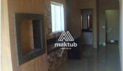 Cobertura à venda, 124 m² por R$ 530.000,00 - Vila Tibiriçá - Santo André/SP