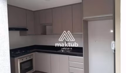 Apartamento com 2 dormitórios à venda, 56 m² por R$ 447.000,00 - Vila Scarpelli - Santo André/SP