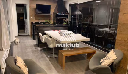 Apartamento à venda, 192 m² por R$ 3.250.000,00 - Vila Gilda - Santo André/SP