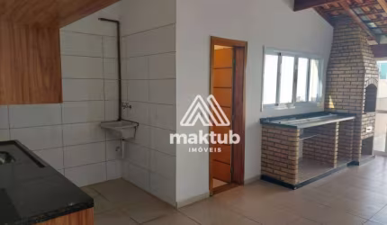 Cobertura com 3 dormitórios à venda, 135 m² por R$ 584.000,00 - Vila Eldízia - Santo André/SP