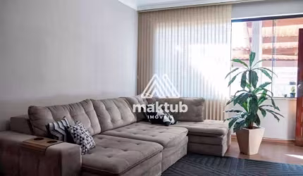 Sobrado com 3 dormitórios à venda, 219 m² por R$ 850.000,00 - Vila Alzira - Santo André/SP