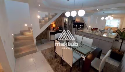 Oportunidade ! Sobrado com 4 dormitórios à venda, 224 m² por R$ 1.550.000 - Campestre - Santo André/SP