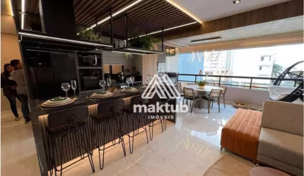 Apartamento com 3 dormitórios à venda, 112 m² por R$ 1.345.784,06 - Jardim - Santo André/SP
