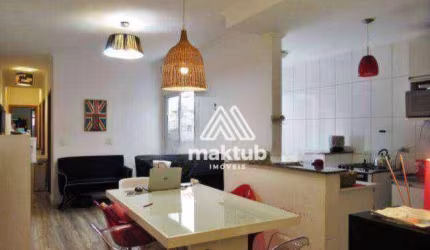 Apartamento com 3 dormitórios à venda, 76 m² por R$ 430.000,00 - Vila Assunção - Santo André/SP