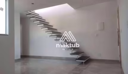 Cobertura com 3 dormitórios à venda, 140 m² por R$ 650.000,00 - Vila Pires - Santo André/SP