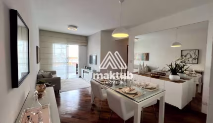 Apartamento com 3 dormitórios à venda, 86 m² por R$ 759.000,00 - Vila Alzira - Santo André/SP
