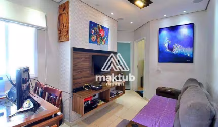 Cobertura com 2 dormitórios à venda, 108 m² por R$ 790.000,00 - Campestre - Santo André/SP