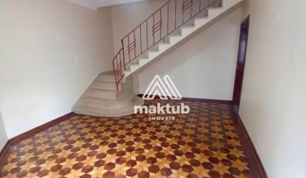 Sobrado com 4 dormitórios para alugar, 166 m² por R$ 4.890,00/mês - Casa Branca - Santo André/SP