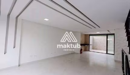 Sobrado com 3 dormitórios à venda, 143 m² por R$ 1.380.000 - Campestre - Santo André/SP