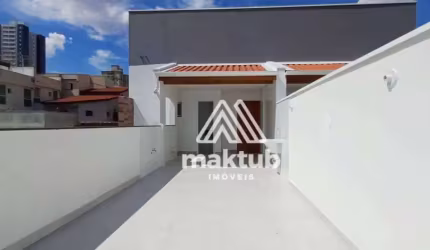 Cobertura com 2 dormitórios à venda, 88 m² por R$ 550.000,00 - Vila Alzira - Santo André/SP