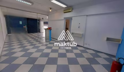 Salão para alugar, 95 m² por R$ 5.740,00/mês - Vila Bastos - Santo André/SP
