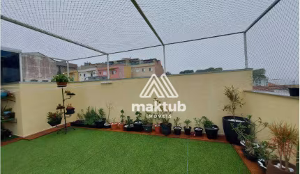 Cobertura à venda, 167 m² por R$ 539.990,00 - Vila Alzira - Santo André/SP
