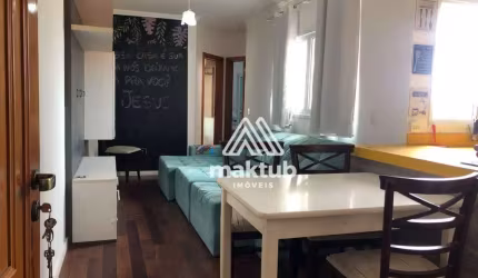 Cobertura com 2 dormitórios à venda, 100 m² - Vila Alzira - Santo André/SP